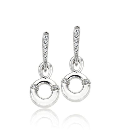 Orphelia ZO-5955 - Oorbel - 925 Zilver - Zirkonia - 2.6 cm