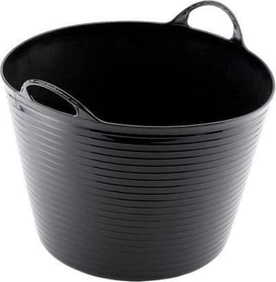 Bellota Flexibele emmer zwart 26 liter
