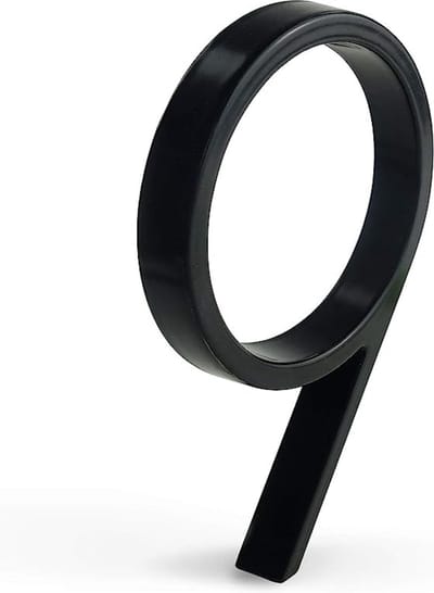 huisnummer 5 inch (12 cm)
