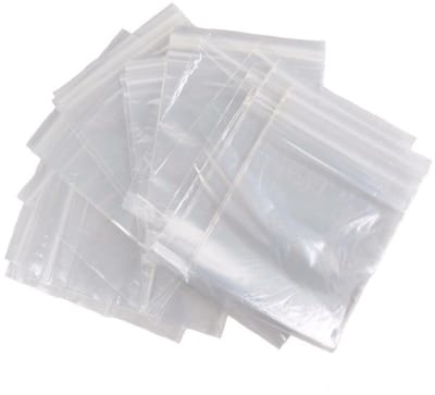 Benson Gripzakjes/verpakkingszakjes - 160x - transparant - 100 x 130 mm/10 x 13 cm - hersluitbaar