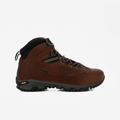 Berghen Morillon Leer Hoog | Bruin - FW Boots Trekking Adult - Maat 40 - Brown