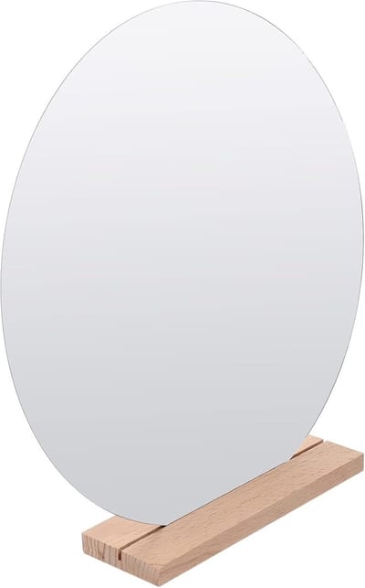 Acryl Spiegel - Kaptafel Spiegel - Make-up Aanbrengen - Niet-vervormend - 14.8x24cm - Zoals getoond
