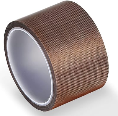 Hoogwaardige Teflon en PTFE Hechtband voor Vacuümmachine, Hoge Temperatuur, Zelfklevend, 70 mm x 10 m, Ideaal voor Voedselverpakking en Luchtdichte Verpakking