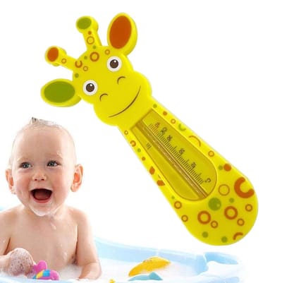 Badthermometer Giraf - Baby thermometer - Veilig badderen - Drijvend speelgoed - 3 stuks - Meerkleurig