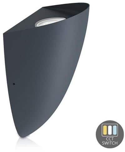 Wandlamp antraciet dimbaar | 8 W | CCT Switch