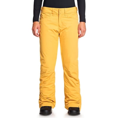 Roxy Backyard Dames Skibroek - Spruce Yellow - Maat XS