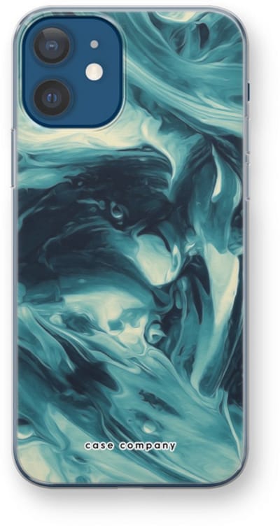 Case Company® - Hoesje geschikt voor iPhone 12 hoesje - Dreaming About Whales - Soft Cover Telefoonhoesje - Bescherming aan alle Kanten en Schermrand