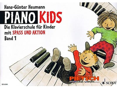 Klaviersonderwijs voor kinderen: Piano Kids 1 – stap voor stap leren spelen