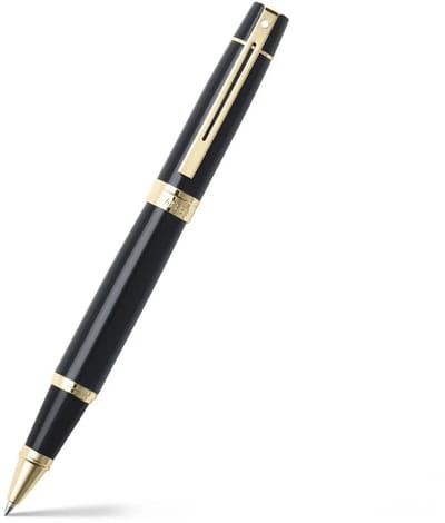Sheaffer rollerball 300 - E9325 - glossy black gold tone