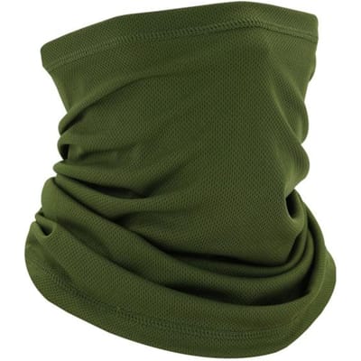 Multifunctionele hoofddoek nekbedekking man vrouwen hoofd gezicht nek gaiter tube muts sjaal bandana stofdicht bivakmuts brown
