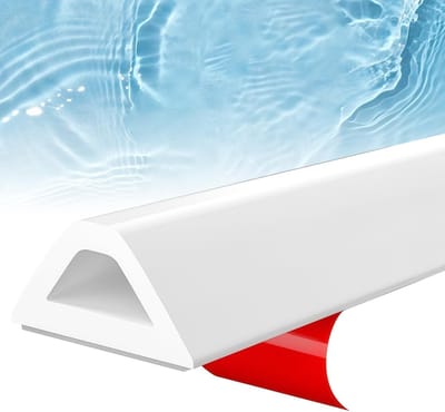 Zelfklevende Siliconen Waterdichting voor Douche – Waterstopper, Spatbescherming en Douchevloerafvoer voor Bad en Douchecabine