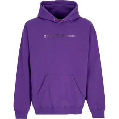 Lichtgewicht Hoodie Man Outline Logo Hoodie Paars