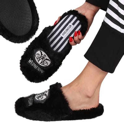 WEDNESDAY ANTISLIP damesslippers, WARME, ZACHTE, BONT pantoffels voor thuis