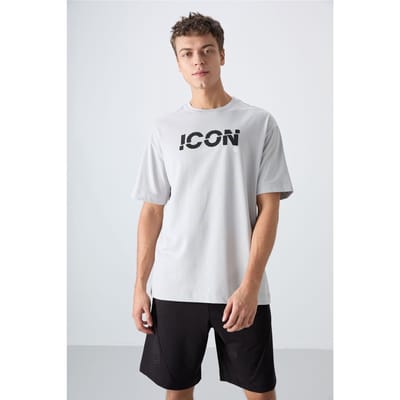 Overgrote Logo Print Crew Neck T-Shirt