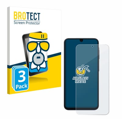 BROTECT - Screenprotector voor Samsung Galaxy A17 4G - Folie Beschermfolie Beschermglas matte 3 Stuks