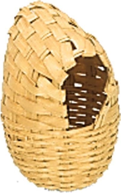 Nobby Nestkorf - Kooiaccessoire - Gevlochten Kokos - 7 x 11 cm - 2 stuks