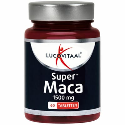 Lucovitaal Maca Super 1500mg - 2 x 60 tabletten - Voordeelverpakking