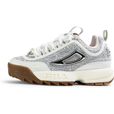 FILA Disruptor Cq Wmn Gray Violet-silver Maat: 36 | Sneakers Outlet | Dames | Grijs