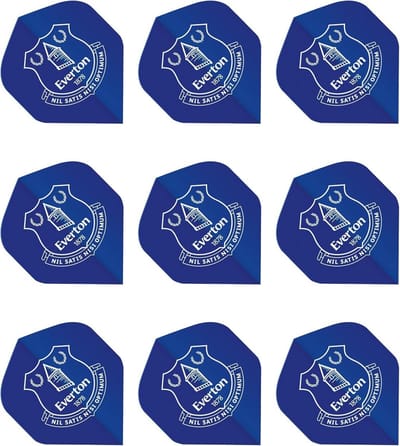 Voetbal Dart Flights - 3 Sets (9 Stuks) - Standaard Vorm