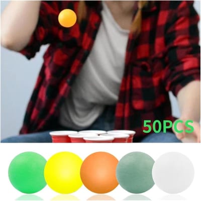 Tafeltennisballen - Pingpong ballen - Wedstrijd spelen - Mat oppervlak - 40mm diameter - Wit