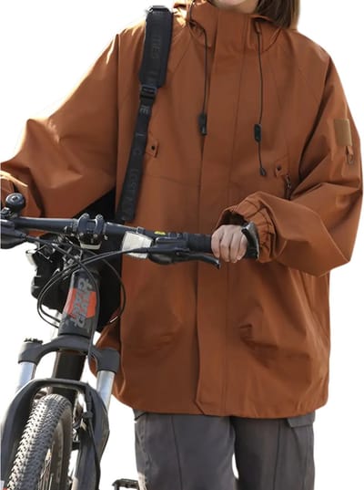 Nivard Windjas Dames - Parka - Lente & Herfst - Jas - Volwassen - Windjack - Windbreaker - Outdoor - Koffie - XXL