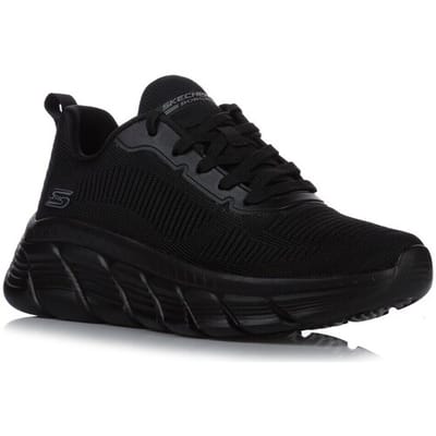 SKECHERS BOBS B FLEX HI - FLYING HI Sneakers Platform Dames Zwart 117385 BBK