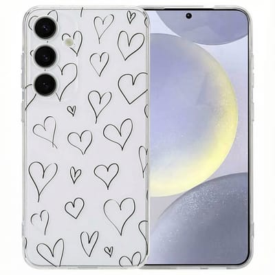 imoshion Hoesje - Geschikt voor Samsung Galaxy S25 Plus - Design hoesje verpakking - Hearts