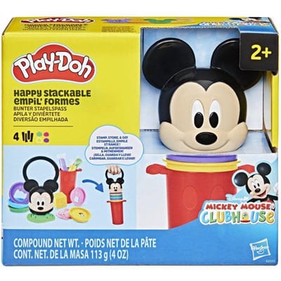 Play-Doh Disney Junior Vrolijke stapelspeelset, knutselspeelgoed voor kinderen