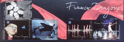 Bpost - 5 postzegels - verzending binnen Europa / Europe - Tarief 1 - Franco Dragone