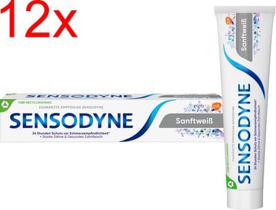 Sensodyne - Tandpasta - Gentle Whitening - 2x75ml x 6