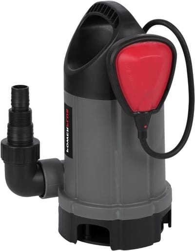 Elektrische Waterpomp - Dompelpomp - Water Verplaatsen - 750 Watt Vermogen - 13000 l/u - Grijs