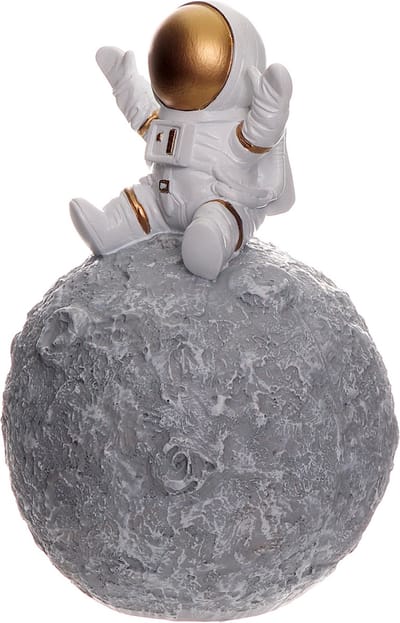 Spaarpot Astronaut - Maan, Planeet, Ruimtevaart Decoratie | Bedankje, Weggeefcadeau, Tafeldecoratie, Feestdecoratie, Knutsel & Hobbyfeest