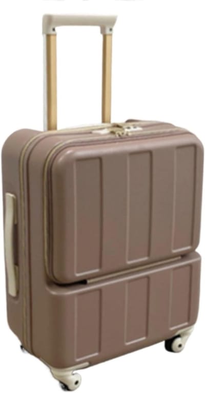 Reiskoffer Trolley - Bagage Koffer - Reizen - Opening Aan Voorkant - 22 inch - Multi
