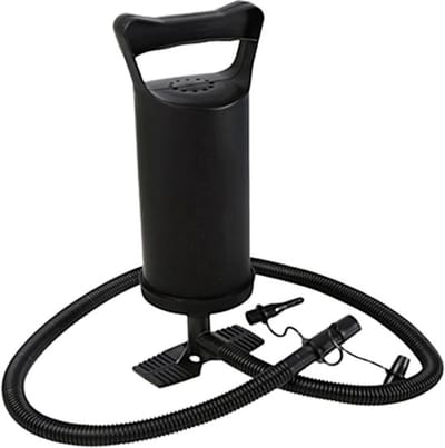 Dailygoods- Handpomp Dubbele Hefpomp - Handpomp met 2 Opzetstukken
