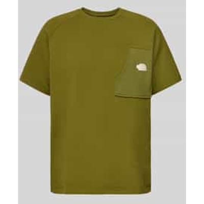 T-shirt met borstzak, model 'TERRY'