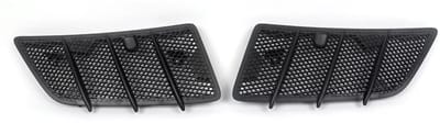 Motorkap Rooster Cover - Zwart - Voor Mercedes W164 GL350/ML350/GL450 (2008-2011) - Set van 2 - Auto Accessoires