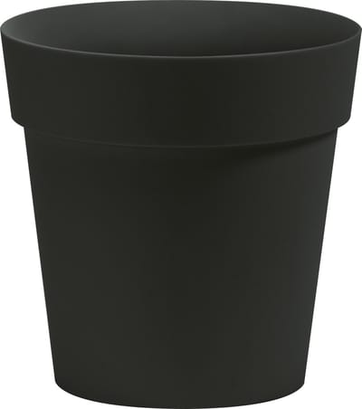 Bloempot Buiten Rond Arke 22cm ANTRACIET Nicoli