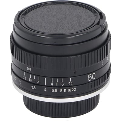 50mm F1.7 Full Frame Groothoek Handmatige Focus Lens voor Standaard 42MM Schroefdraad Mount Camera's gray