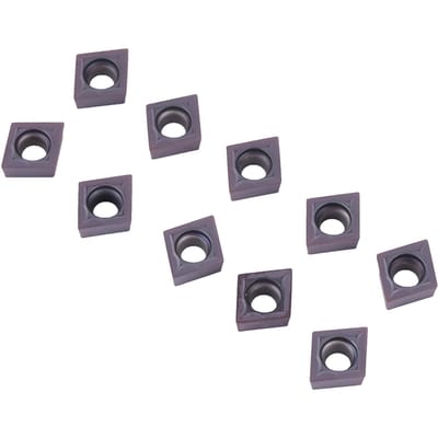 10 pièces CNC pointes en carbure insère lame coupe tour outil de tournage avec boîte CCMT09T304 VP15TF