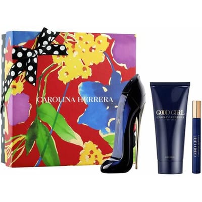 Carolina Herrera GOOD GIRL GIFT 3-SET Eau De Parfum 80ml + 10ml + Body Lotion 100 ml
