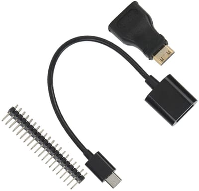 Solidchoice - Dailygoody - Raspberry Pi Nul Kit - HDMI Adapter - USB Interface - Compact Formaat - Hoogwaardige Multimedia - Geschikt voor Microcomputers - ...