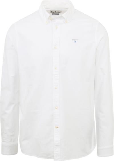 Barbour Oxtown Overhemd Wit - Maat L - Heren - Overhemden Casual