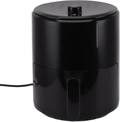 Luchtfriteuse Olievrij - Heteluchtoven Compact - Gezond Koken - 360 Graden Verwarmen - 30x30x35cm - Zwart