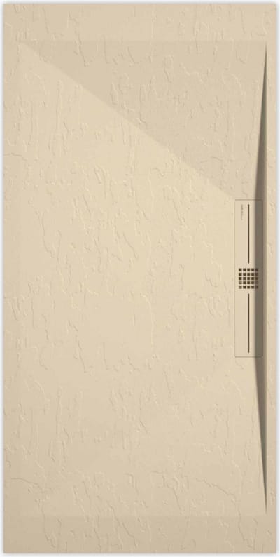 Sanifun douchebak Stone Side Cream Slate 1400 x 800 P