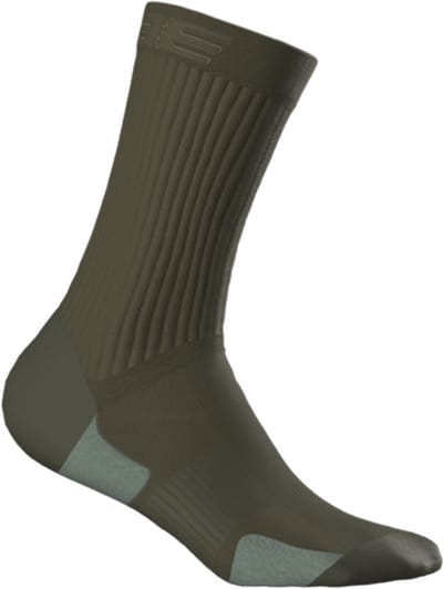 CUBE Fietssokken High Cut MTB Tm olijf 36-39