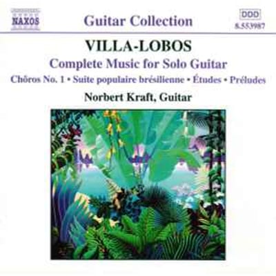 Complete Music For Solo Guitar/W/Norbert Kraft - Heitor Villa -lobos