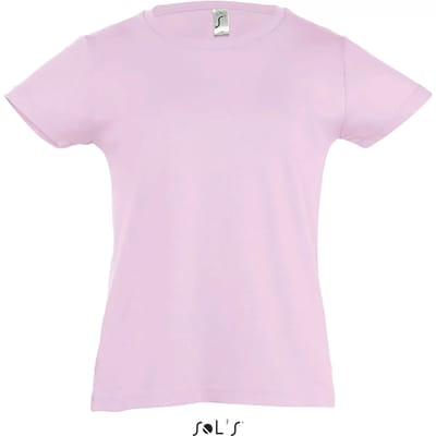SOL'S Kids´ T-Shirt Girlie Cherry L225K - Medium Pink - 2 Jahre (86/94)