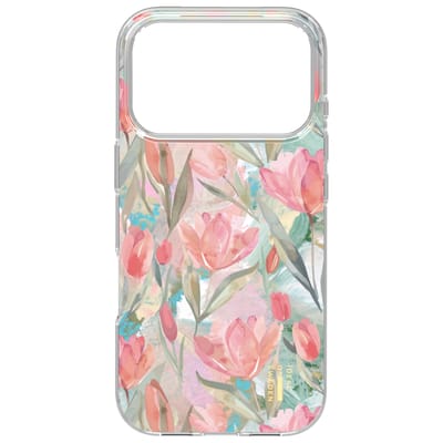 iDeal of Sweden Clear Case geschikt voor MagSafe geschikt voor iPhone 17 Pro - Tulip Bloom