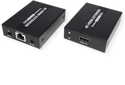 Value 14.99.3465 HDMI Extender set (bestaande uit zender en ontvanger) HDMI-ingang Via netwerkkabel RJ45 40 m