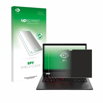 upscreen - privacy screenprotector voor Lenovo ThinkPad L13 Yoga Gen 2 - Folie Beschermfolie Blauwlichtfilter